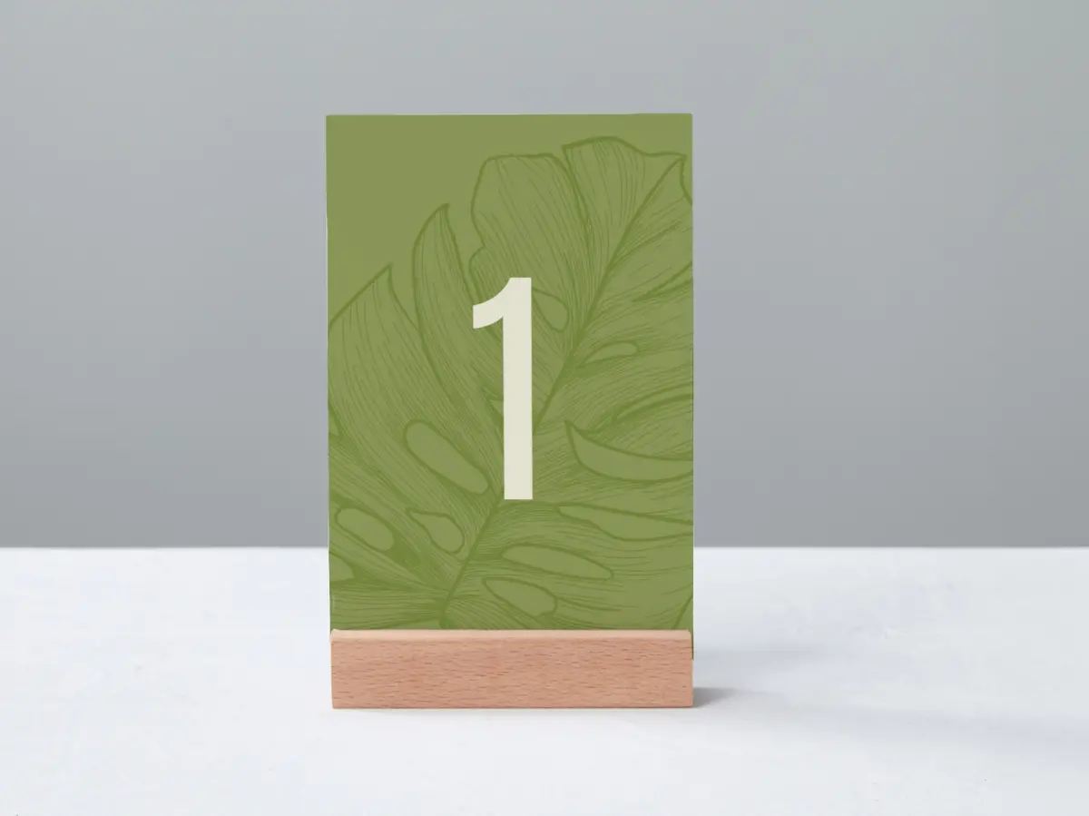 Table Number Into