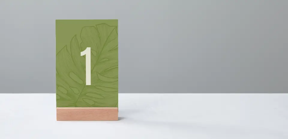 Table Number Into