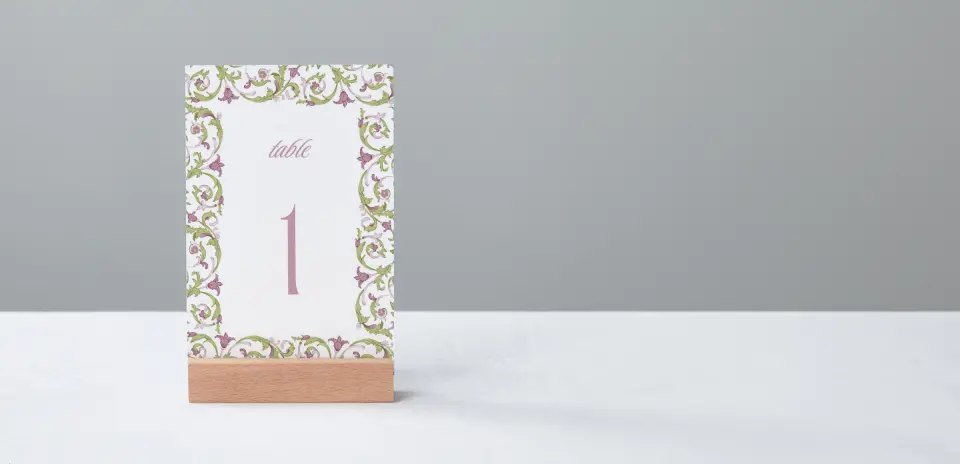 Table Number Into