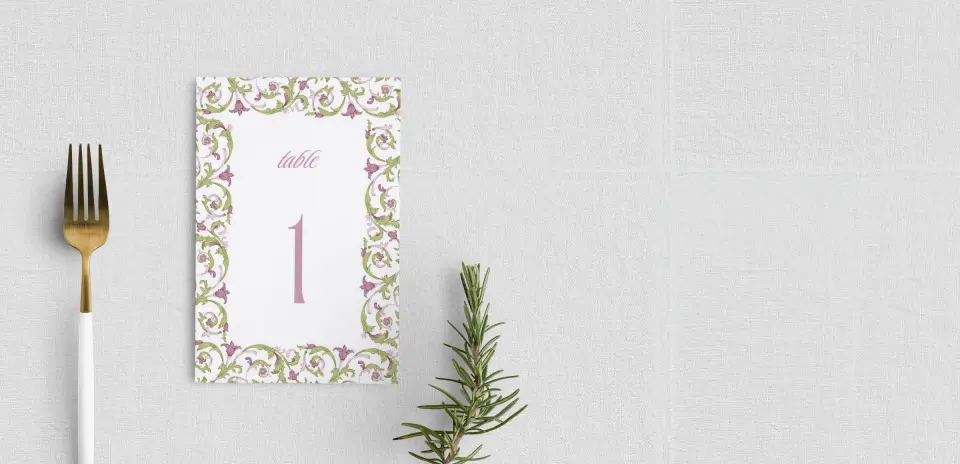 Table Number