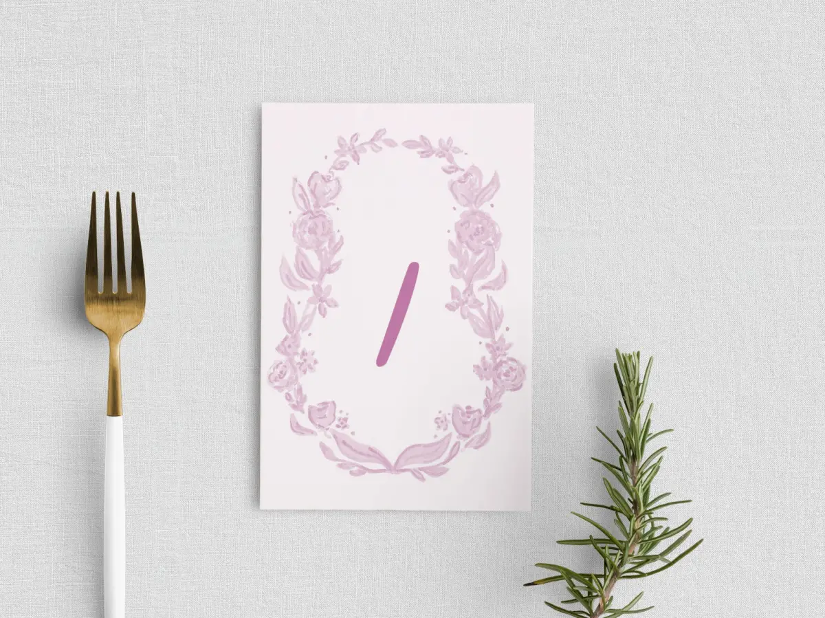Table Number