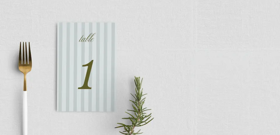 Table Number