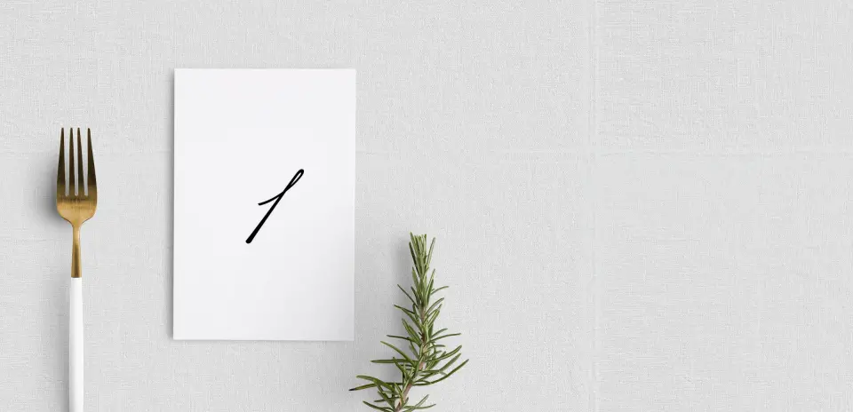Table Number