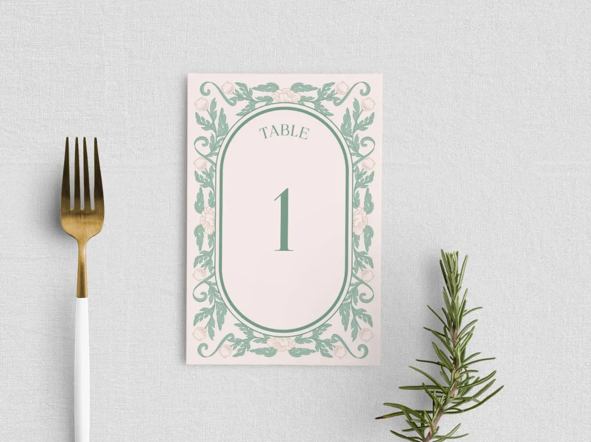 Table Number