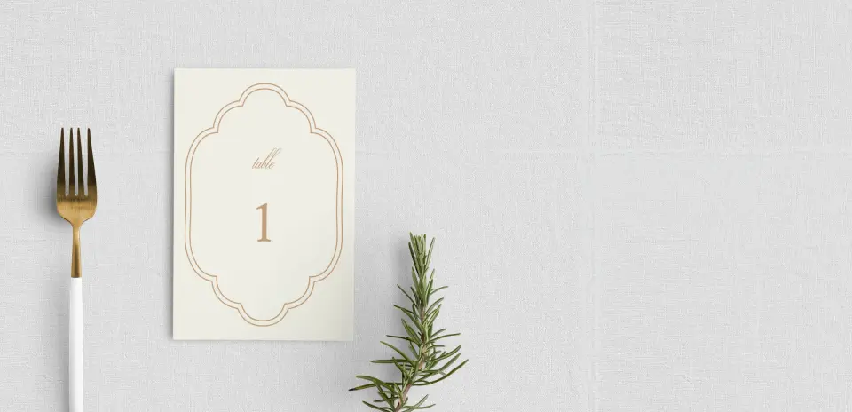 Table Number