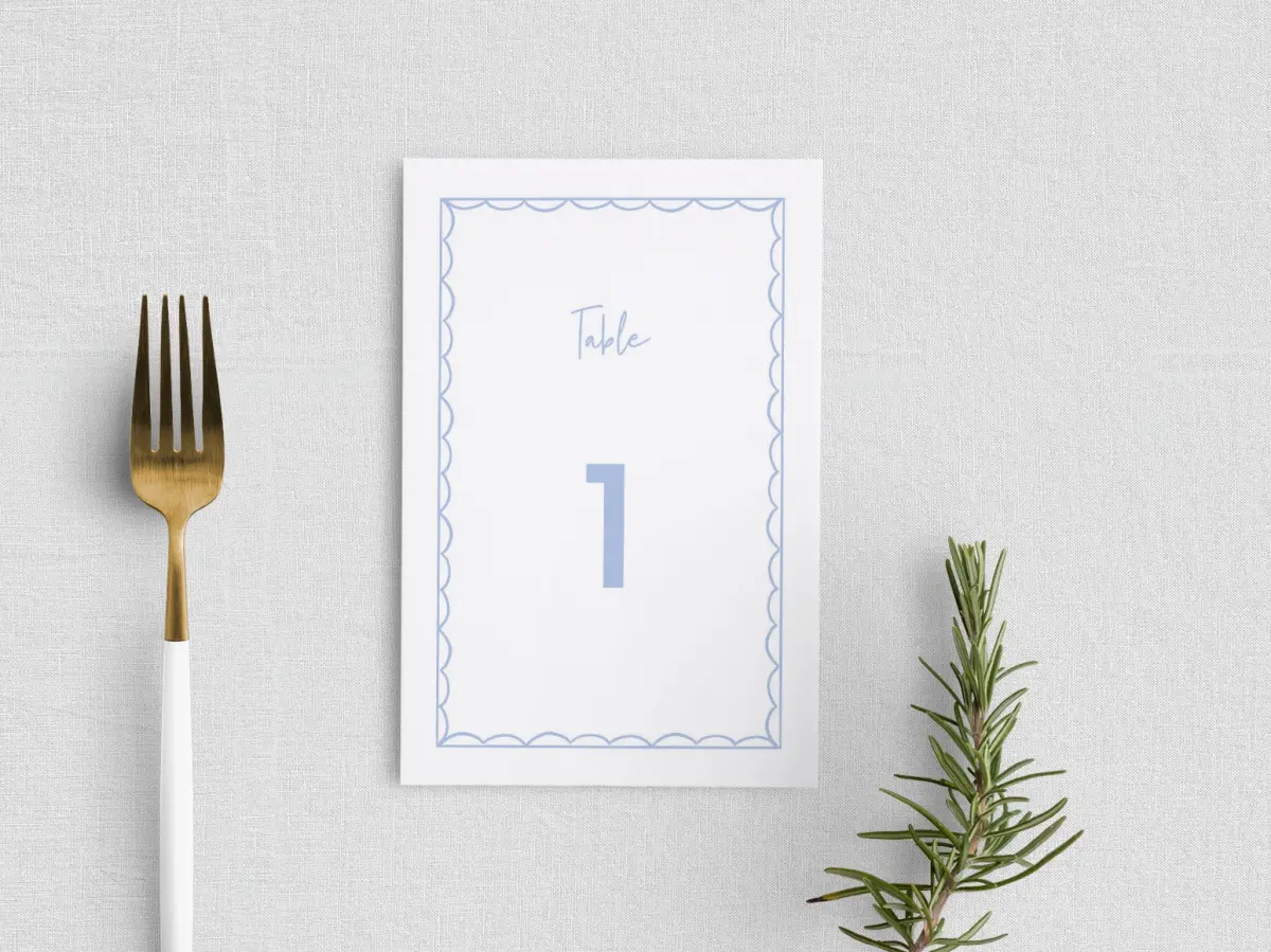 Table Number