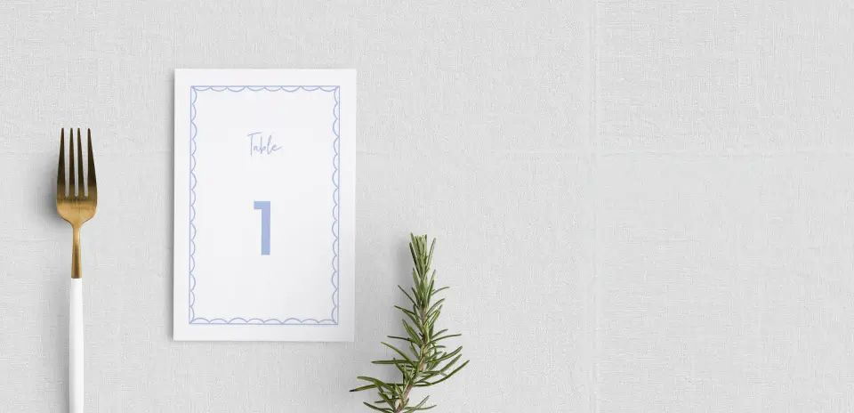 Table Number