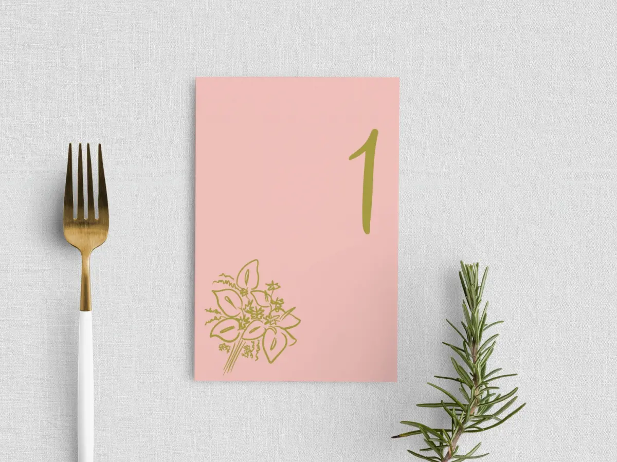 Table Number
