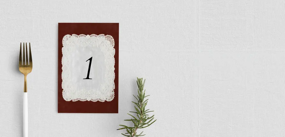 Table Number
