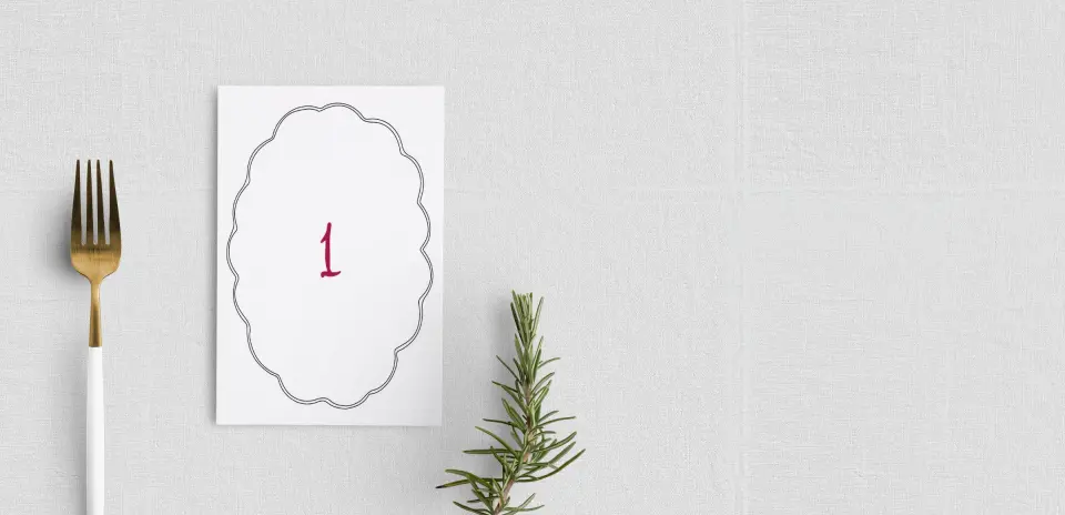 Table Number