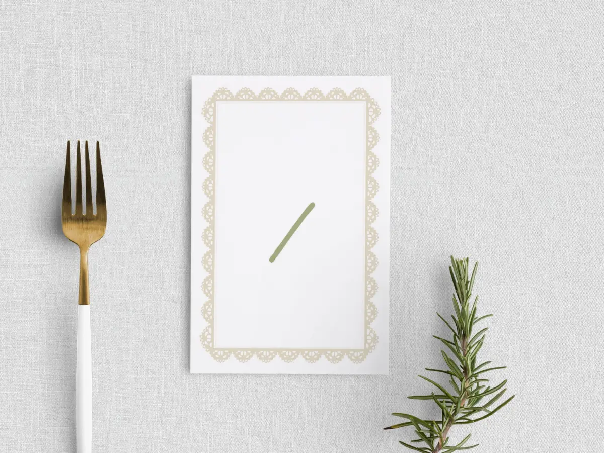 Table Number
