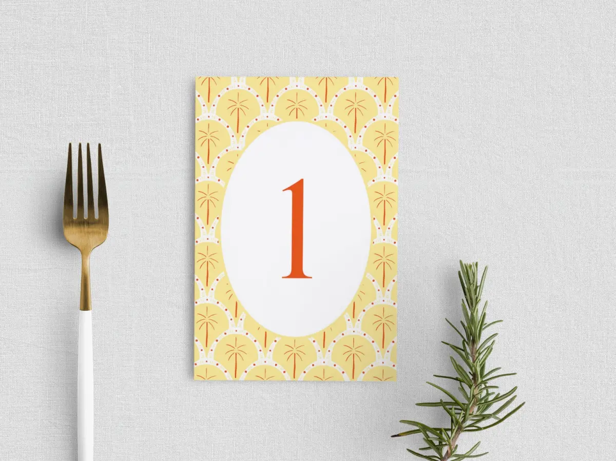 Table Number