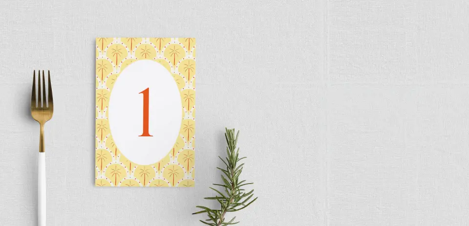 Table Number