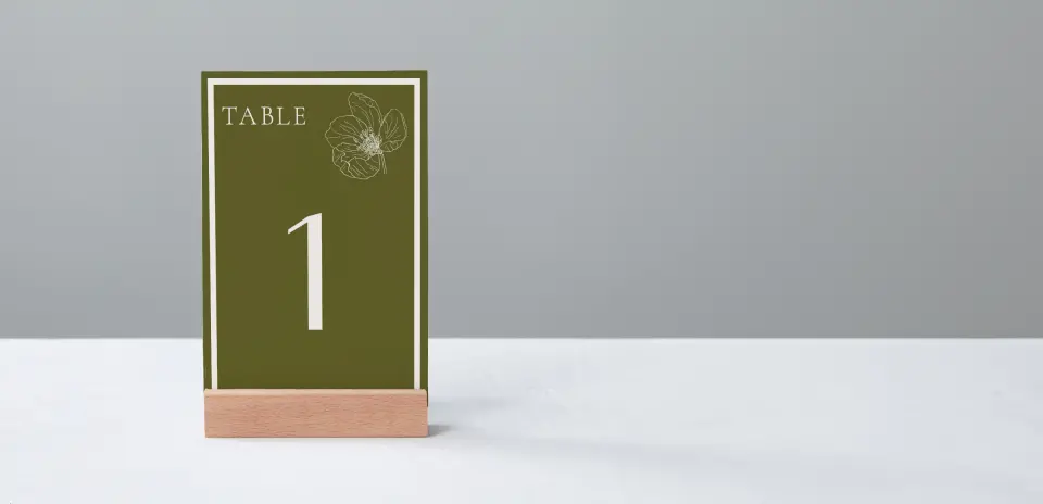 Table Number Into