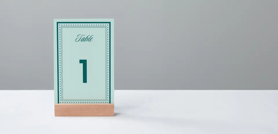 Table Number Into
