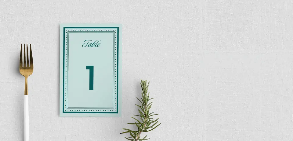 Table Number