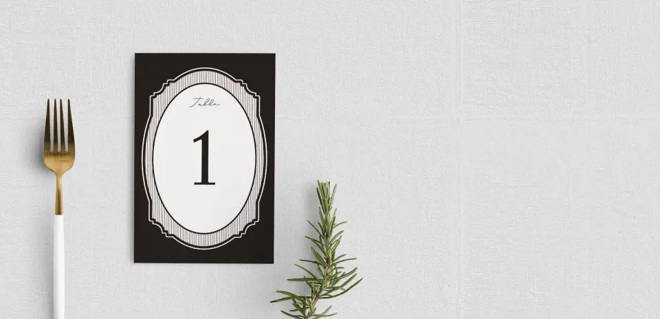 Table Number