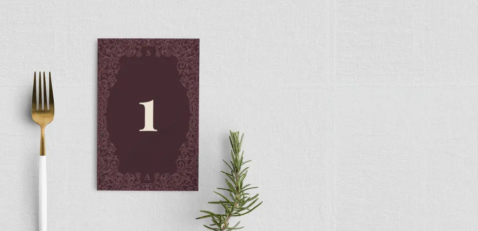Table Number