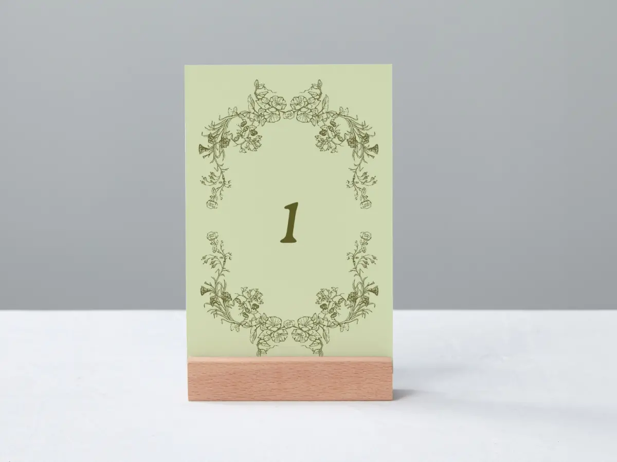 Table Number Into
