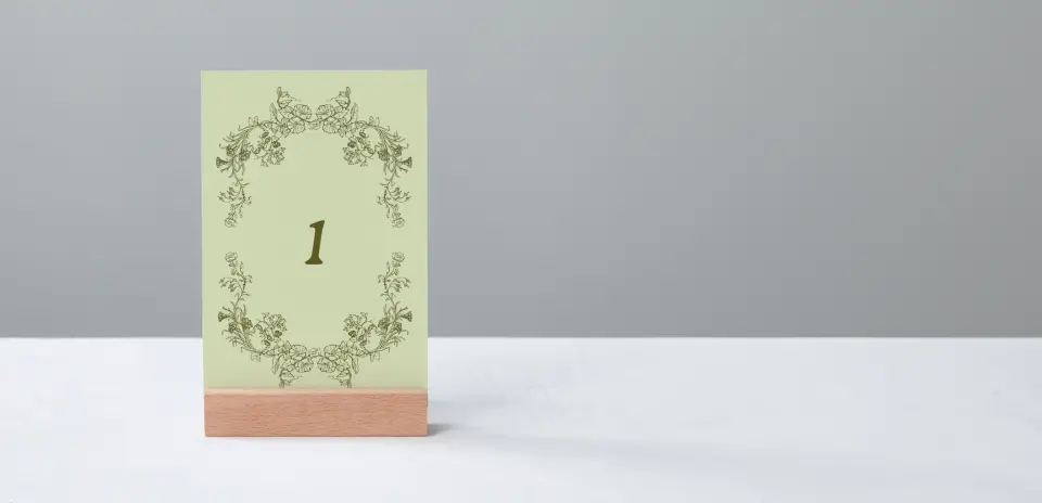 Table Number Into