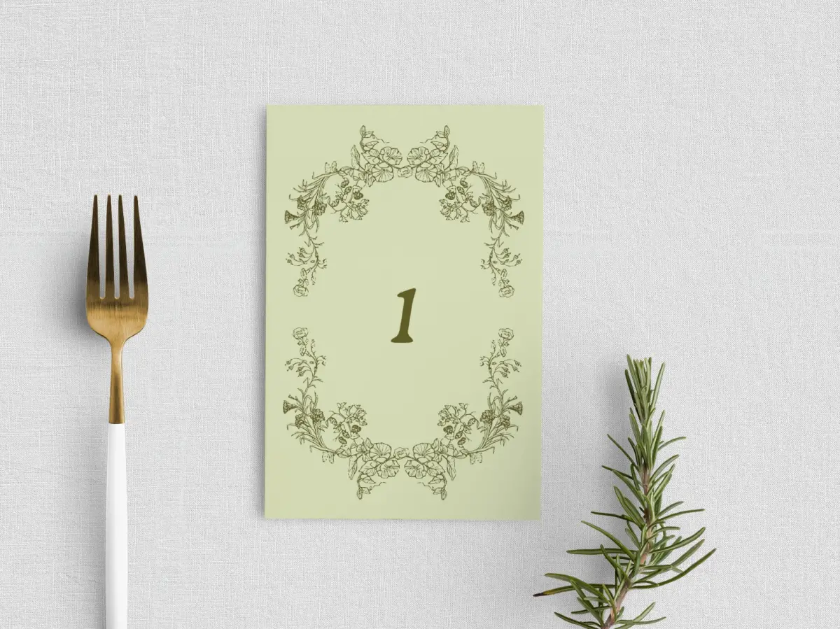 Table Number