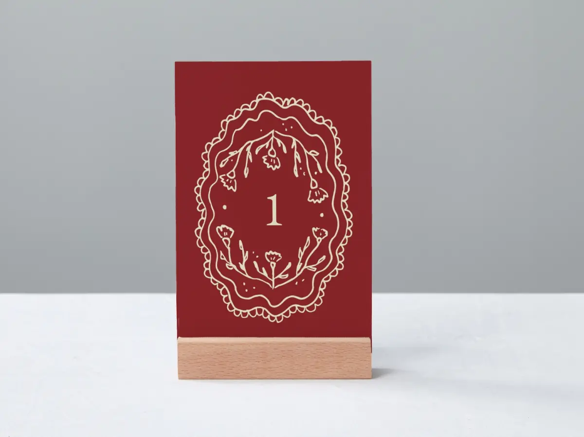Table Number Into