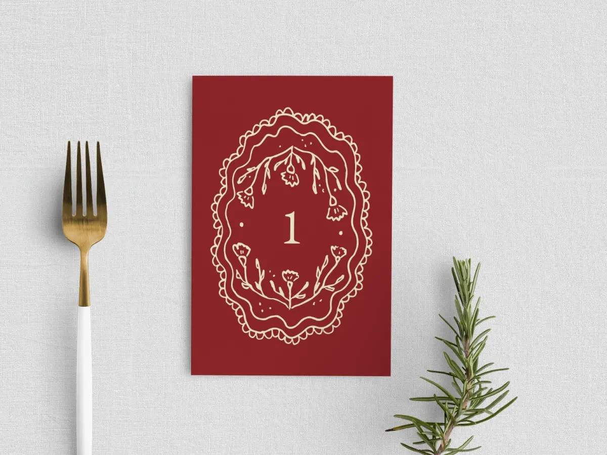 Table Number