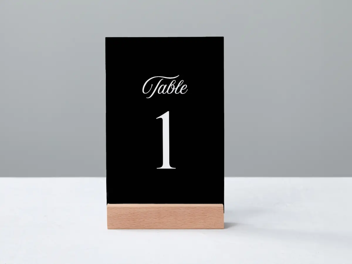 Table Number Into