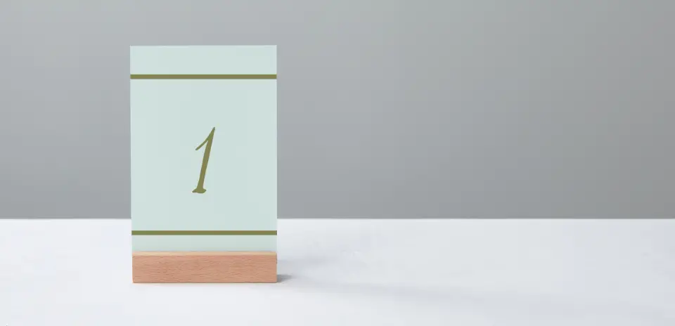 Table Number Into