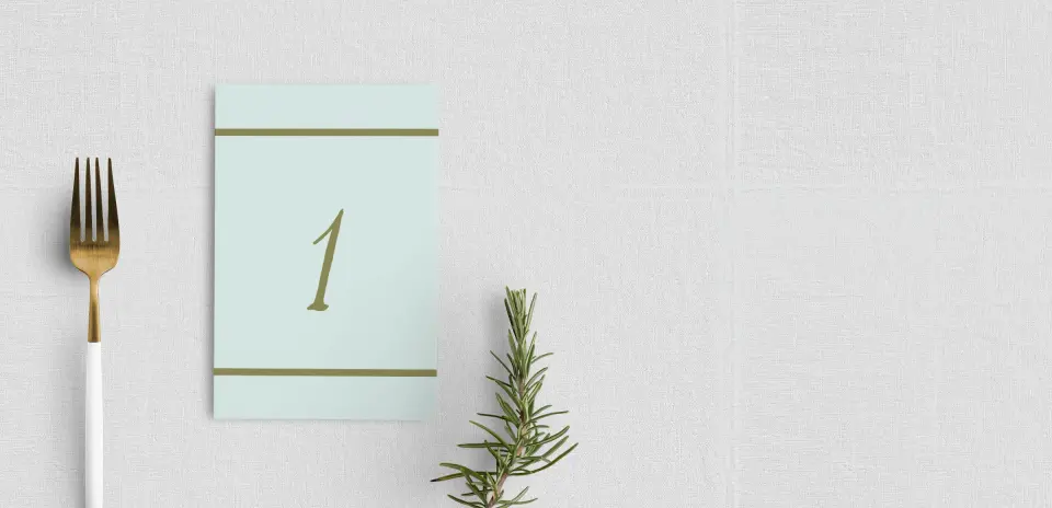 Table Number