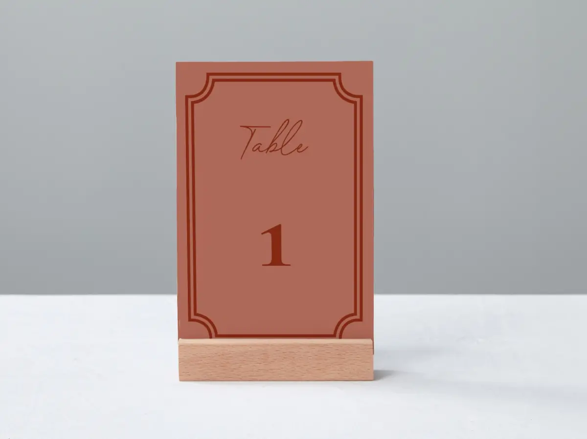 Table Number Into