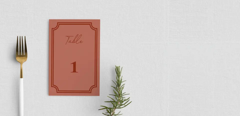 Table Number