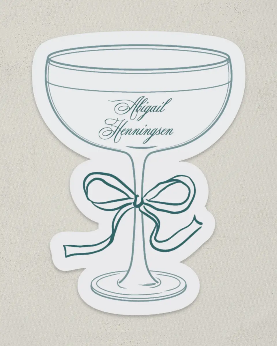This is a 3" x 4" Wedding Place Card called Delicate Vintage printed in full color on Premium Smooth paper