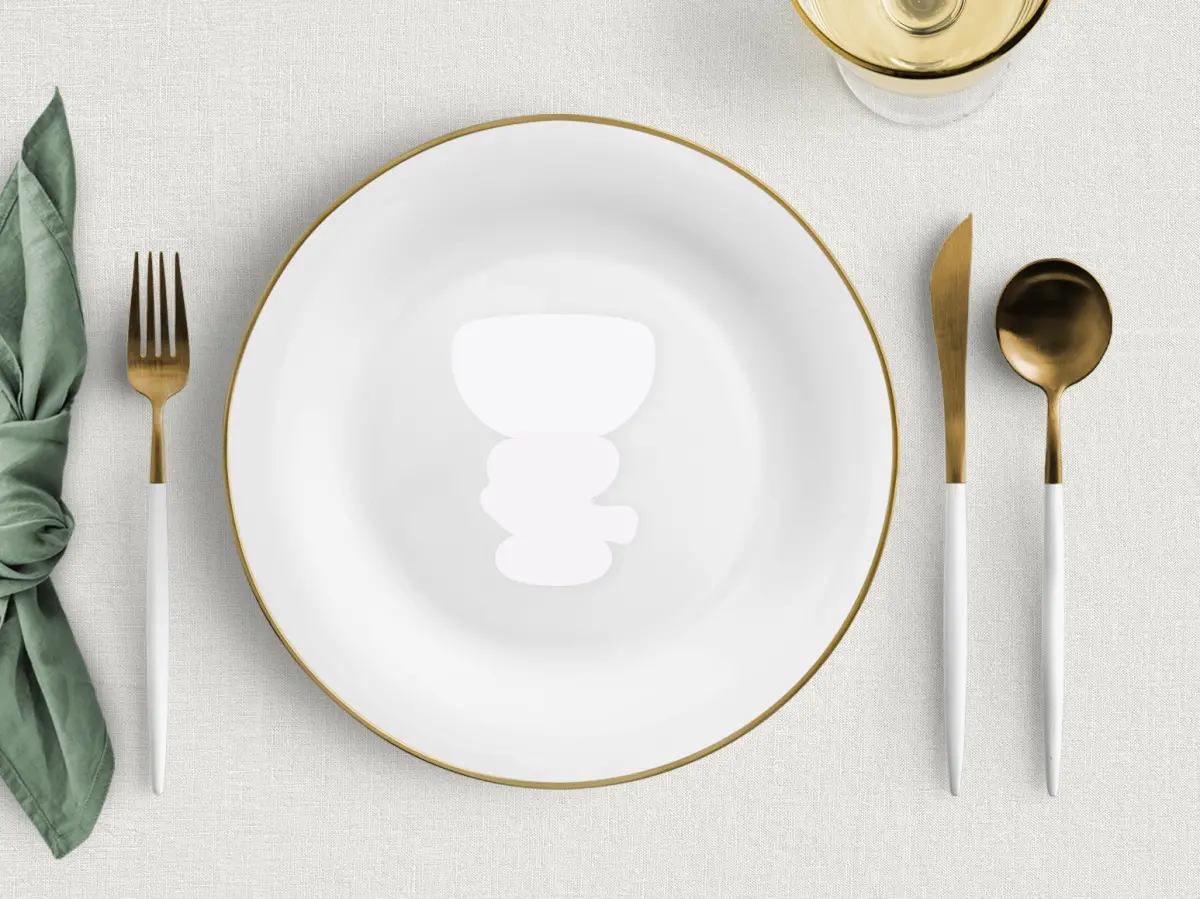 Coupe Glass Place Cards