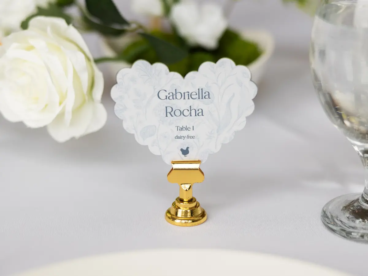 Heart Place Cards