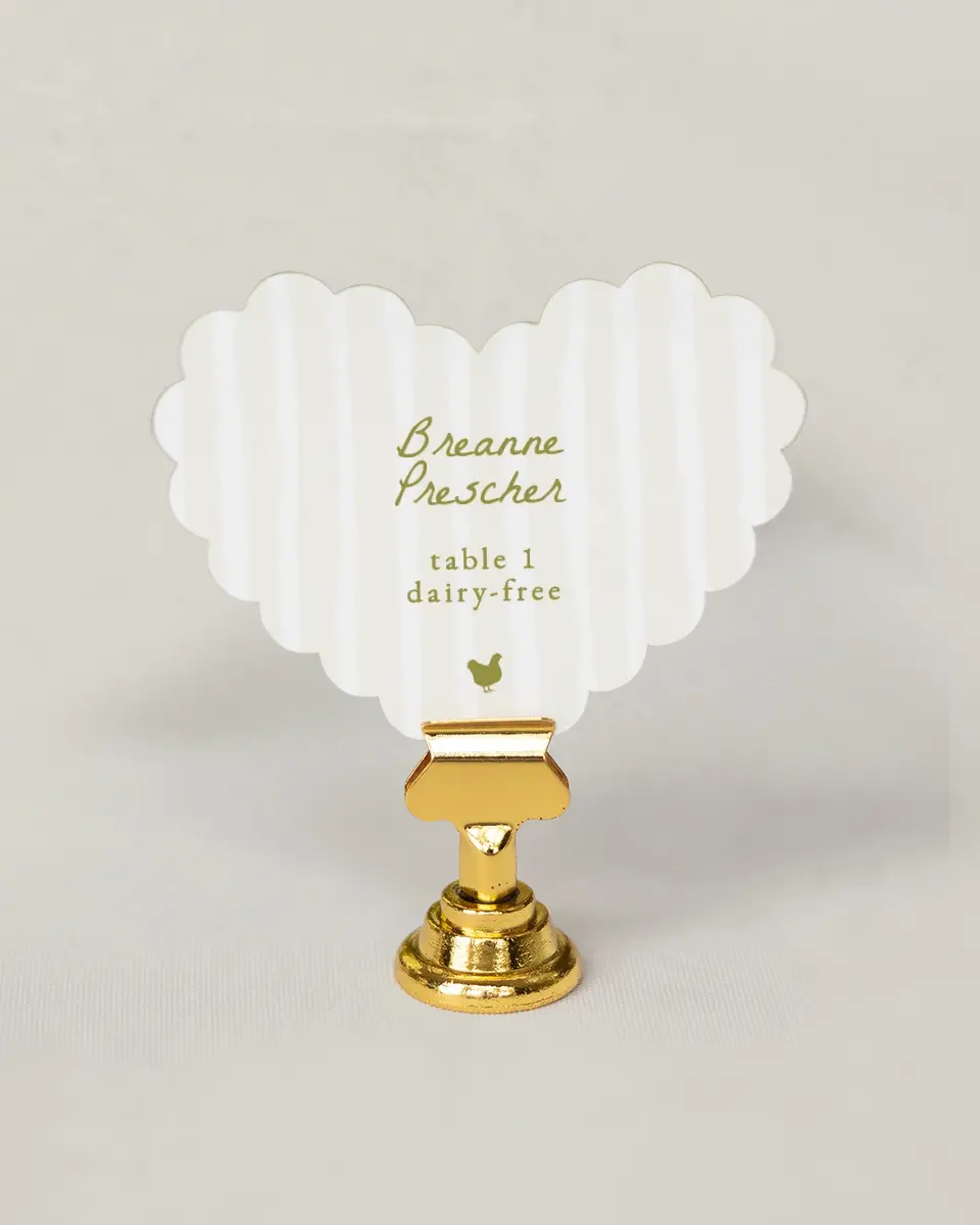 This is a 3" x 3.5" Wedding Place Card called Positano Daydream printed in full color on Premium Smooth paper