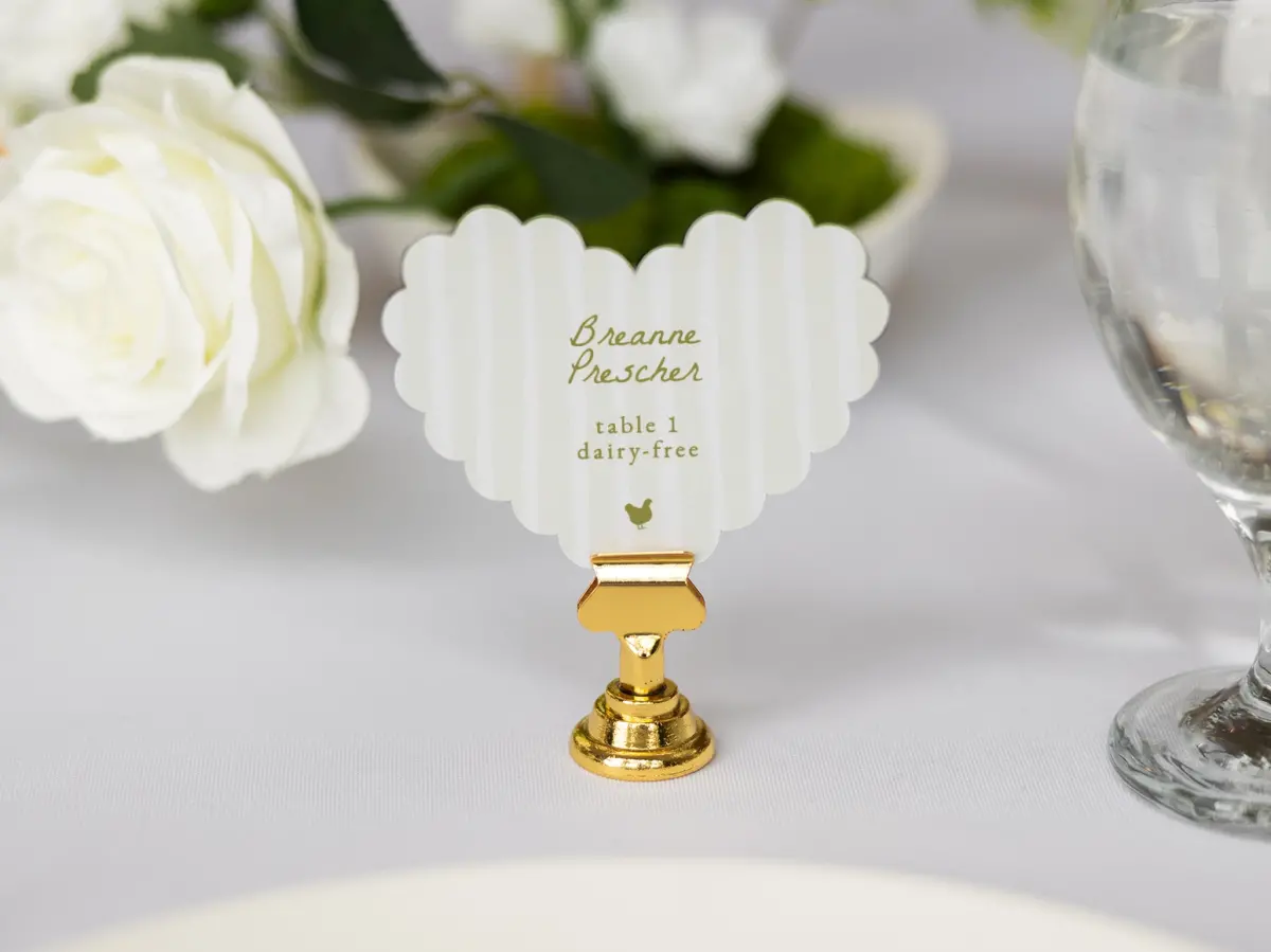 Heart Place Cards