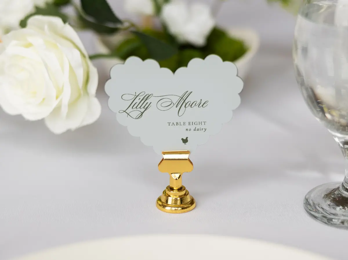 Heart Place Cards