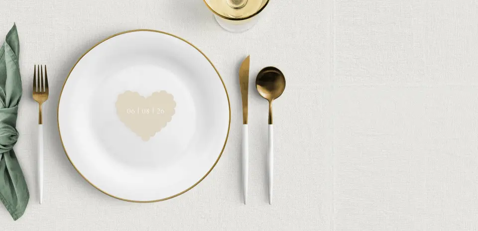 Heart Place Cards