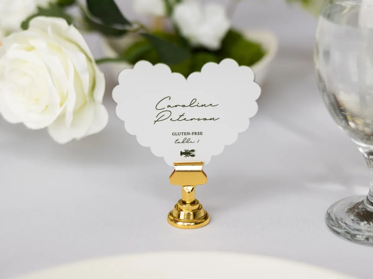 Heart Place Cards