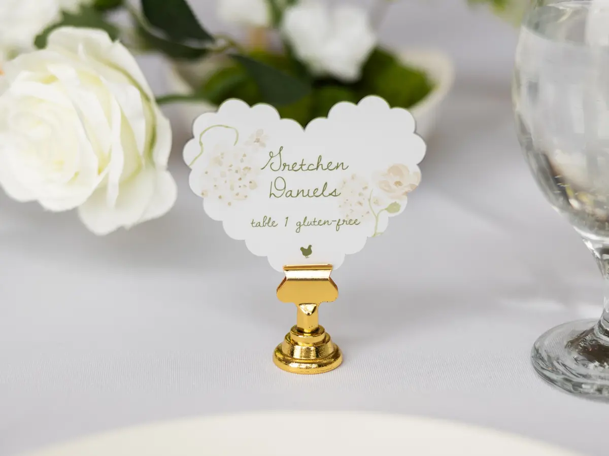 Heart Place Cards