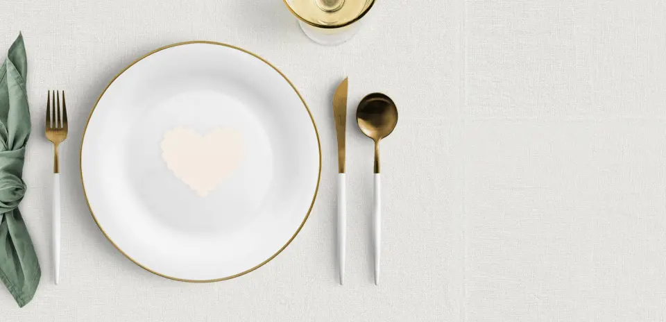 Heart Place Cards