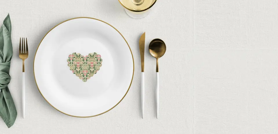 Heart Place Cards