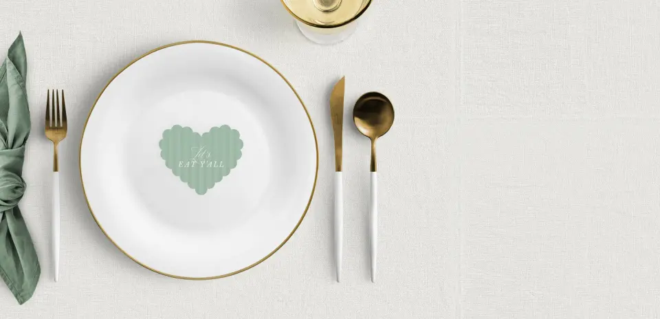Heart Place Cards