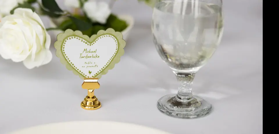 Heart Place Cards