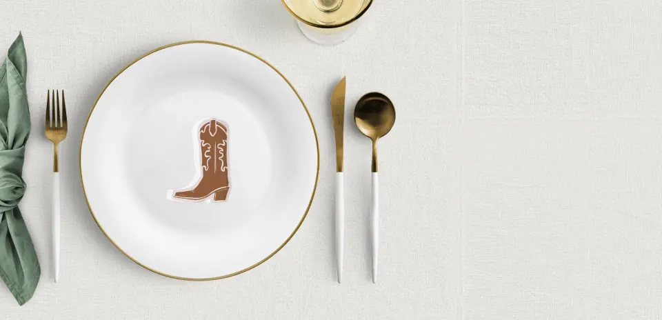 Cowboy Boot Place Cards