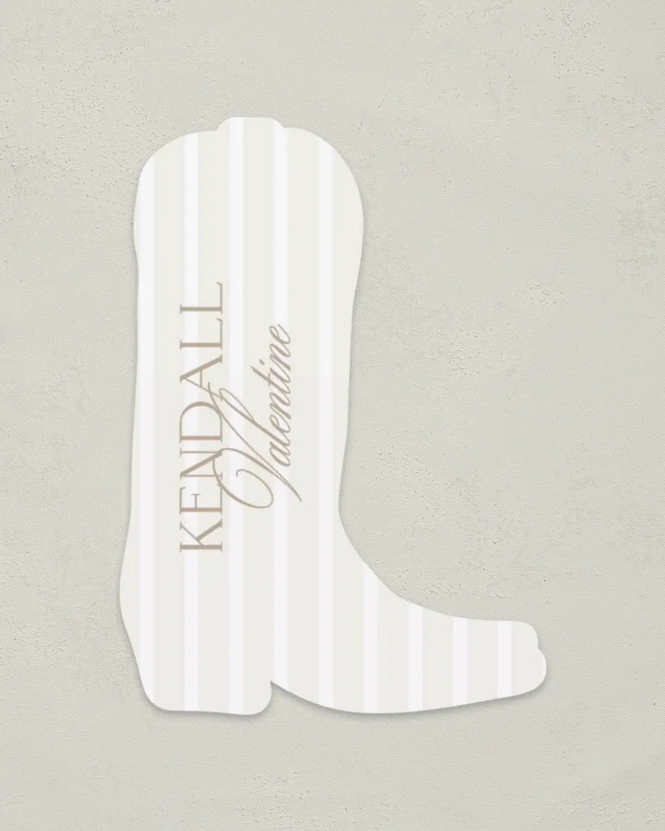 This is a 2.5" x 3.5" Wedding Place Card called Kensington printed in full color on Premium Smooth paper