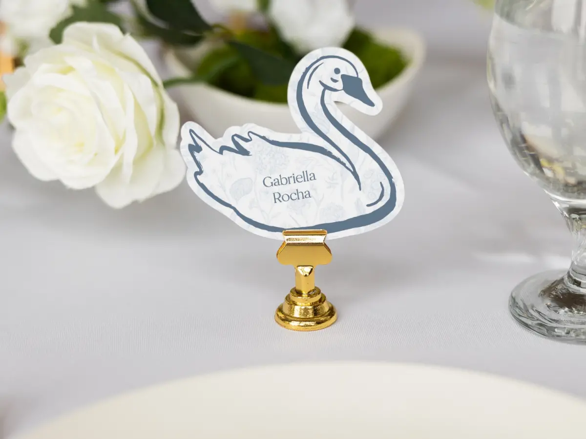 Swan Place Cards