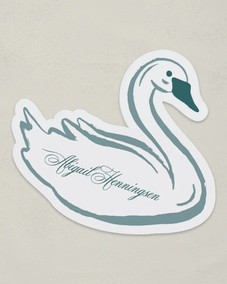 This is a 3.25" x 3.5" Wedding Place Card called Delicate Vintage printed in full color on Premium Smooth paper