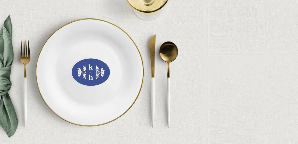 Oval Place Cards